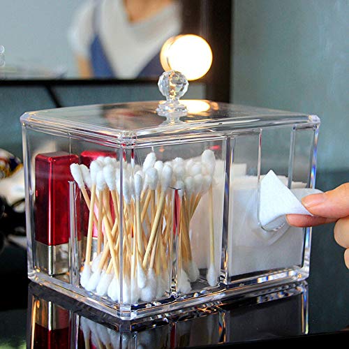 QAZX Cosméticos y maquillaje organizador de plástico cosméticos de maquillaje Organizador Viajar Organizador for peluqueros y maquilladores for el almacenamiento de productos de belleza, accesorios de