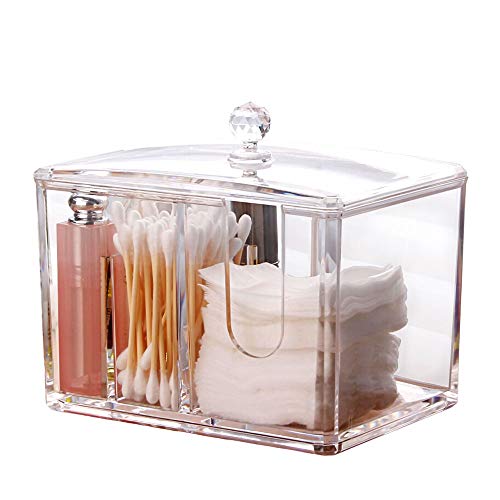QAZX Cosméticos y maquillaje organizador de plástico cosméticos de maquillaje Organizador Viajar Organizador for peluqueros y maquilladores for el almacenamiento de productos de belleza, accesorios de