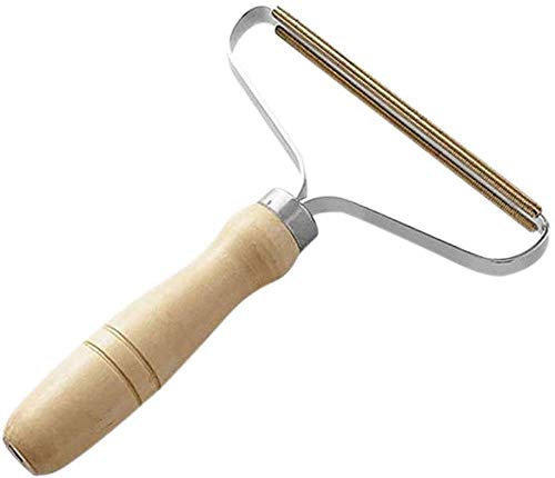 qiuqiu 2 Agentes De Depilación, Maquinilla De Afeitar, Cepillo De Mano Y Rasqueta, Maquinilla De Afeitar Portátil para Restaurar La Ropa