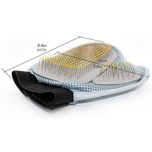 Quita Pelos Gato Guante Pelo Gato Guante de Aseo de Mascotas para Gatos Pinceles para Perro Conejo Cepillo Guantes Manos en Mascota