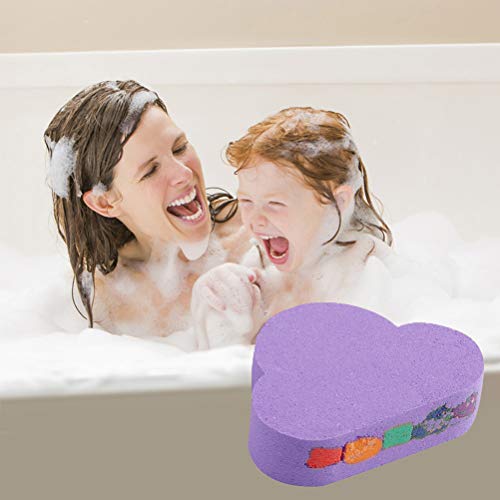 Rain-bow Bombas De Baño,kit De Regalo Bombas De Baño, Bombas De Baño Arcoíris Efervescentes, Spa Burbujeante Para Hidratar La Piel Seca Perfecta Para Baño De Burbujas Y Spa- Esposa, Regalo De Novia