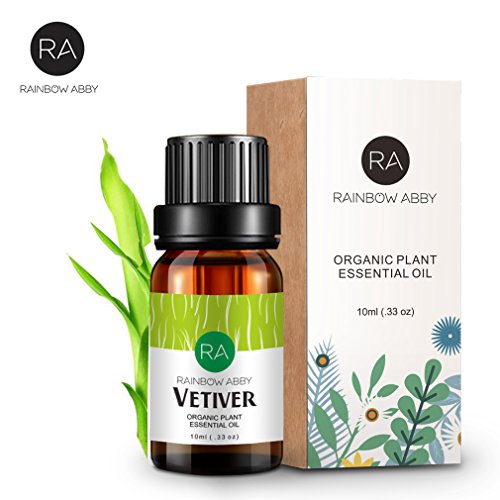 RAINBOW ABBY Vetiver Aceite Esencial de Aromaterapia Ahora Aceites Esenciales Orgánicos Puros Establecidos Para Difusor