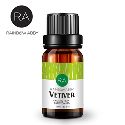 RAINBOW ABBY Vetiver Aceite Esencial de Aromaterapia Ahora Aceites Esenciales Orgánicos Puros Establecidos Para Difusor
