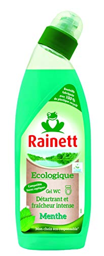 RAINETT Cuidado del producto Gel WC ecológico Menta 750 ml Pack de 3