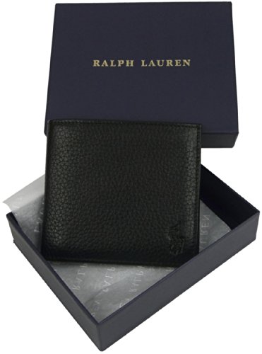 Ralph Lauren - Monedero para hombre Negro Talla única