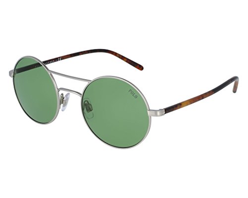 Ralph Lauren POLO 0PH3108 Gafas de sol, Aged Silver, 51 para Mujer