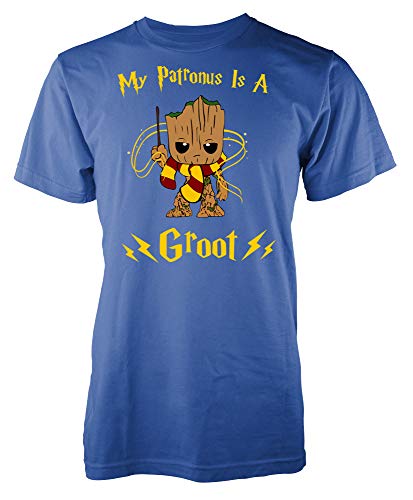 Ramgfx My Patronus is a Groot Wizard Potter Mash Up Camiseta para hombre y mujer