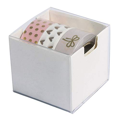 Rayher 60893000 Washi Tape Set Rose/oro Foil, 15 mm, 3 Designs caja de 10 m, 30 m