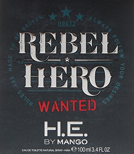 Rebel, Agua de colonia para hombres - 100 ml.