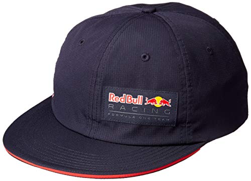 Red Bull Racing Aston Martin Light Flatbrim Cap, Night Sky Gorra de béisbol, Azul (Navy Navy), Talla única Unisex Adulto