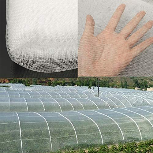 Red de protección contra insectos, red protectora para vegetales de jardín, túnel de crecimiento, malla fina, protección de plantas, frutas, flores, invernadero