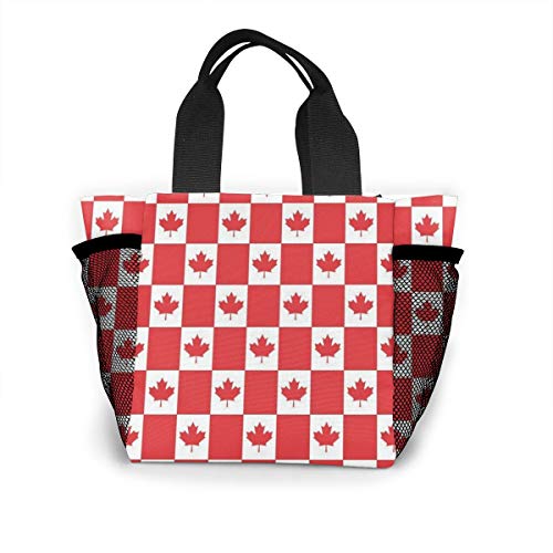 Red Petro-Canada Flag - Bolso de mujer a la moda, bolsa reutilizable para la compra con luz de alta capacidad, bolsas de regalo, bolsas porta alimentos