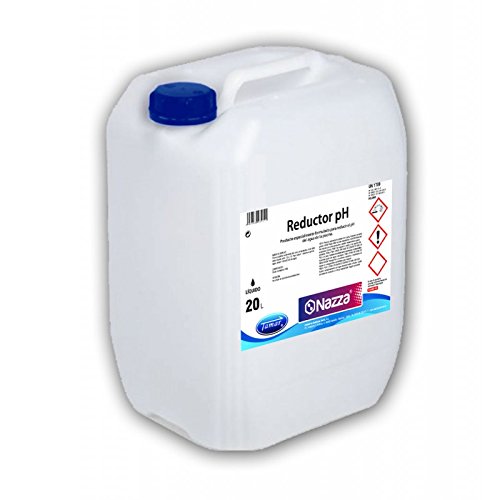Reductor pH Líquido para Piscinas Nazza | Garrafa de 20 Litros