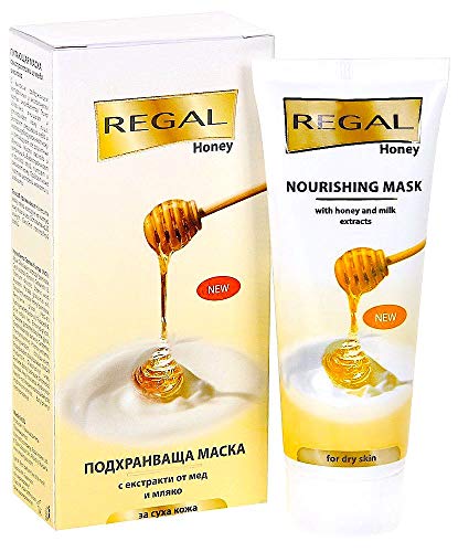 Regal Honey & Milk - Mascarilla nutritiva con extracto de miel y leche para todo tipo de piel