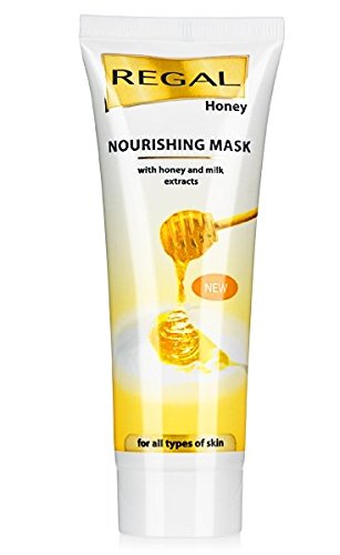 Regal Honey & Milk - Mascarilla nutritiva con extracto de miel y leche para todo tipo de piel