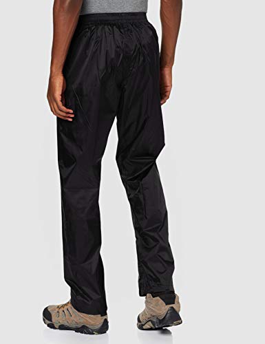 Regatta Waterproof - Pantalones para hombre, negro, XL