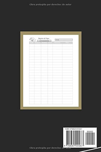 REGISTRO DE KILOMETRAJE: CUADERNO DE SEGUIMIENTO: Fecha, Itinerario, Kilómetros... | Registra tus Gastos en Gasolina o Diesel de Todos los Vehículos ... de Taxi, Autobús, Camión O Automóvil.