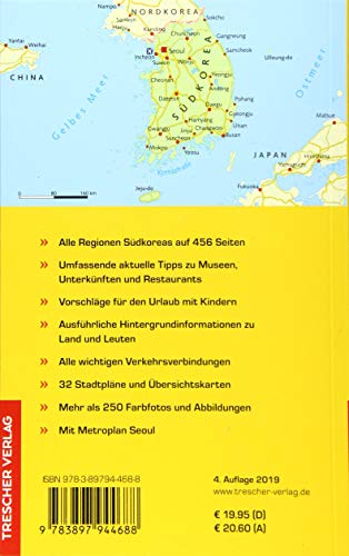 Reiseführer Südkorea: Mit Seoul, Gyeongju, Busan und der Insel Jeju