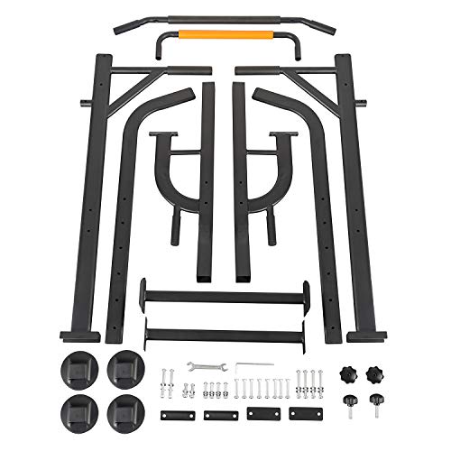 RELIFE REBUILD YOUR LIFE Power Tower Torre de Ejercicios Torres de Energía Multifuncional Barra de Dominadas Estación de Musculación Gimnasio Torre de Entrenamiento Barra Abdominales Fitness