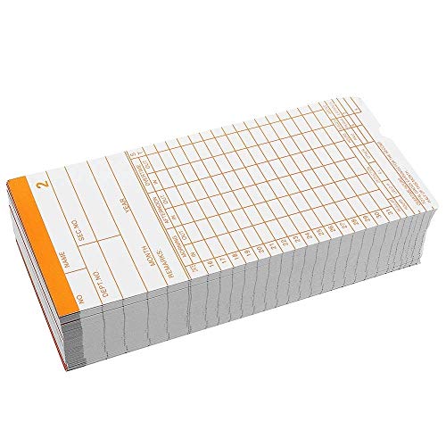 Reloj práctica, pequeña máquina de impresión, de dos colores de fuente, la máquina de la tarjeta de papel de asistencia Inglés máquina de perforación, la tarjeta de tiempo de papel.Durable zcaqtajro