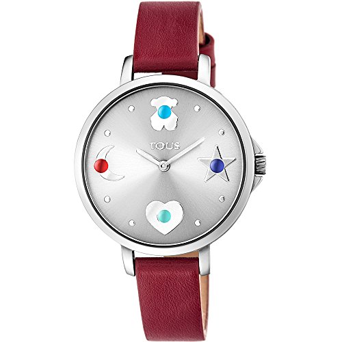 Reloj Tous Super Power 800350730 Piel Roja
