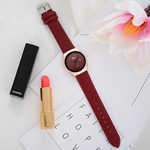 Relojes de Pulsera Simples Casuales de Reloj Cuarzo para Mujeres por ESAILQ