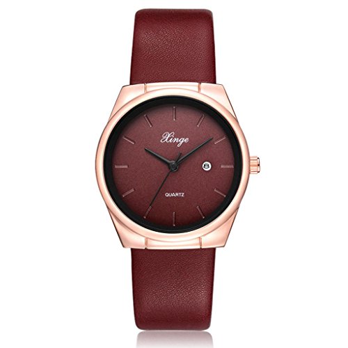 Relojes de Pulsera Simples Casuales de Reloj Cuarzo para Mujeres por ESAILQ