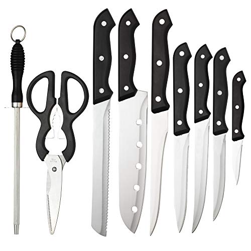 Renberg Set de 15 Cuchillos con Tacoma de Madera