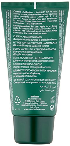 Rene Furterer Shampoo Curbicia/Absorbent Clay Purifying Mask 100ml