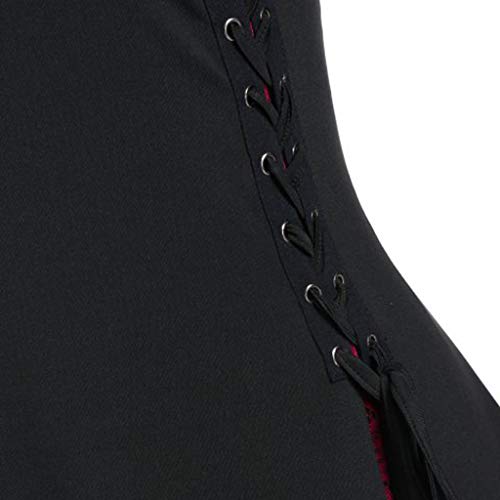 Reooly Accesorios Halloween Bustier Camiseta Camisetas Capa 100 Mujer Castillo Medieval Juguete Colonia Halloween Mujer 100ml Colonia Halloween Estuche Pack corses Corset Azul Disfraz Rojo