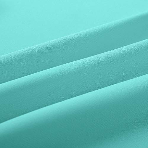 ReooLy New Women Fashion Lace Camiseta de Manga Larga con Cuello en V Blusa Casual Ladies Tops(XXL,Verde)