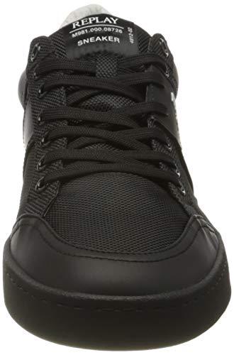 REPLAY Blog-Concorde, Zapatillas para Hombre, Negro (Black 3), 40 EU