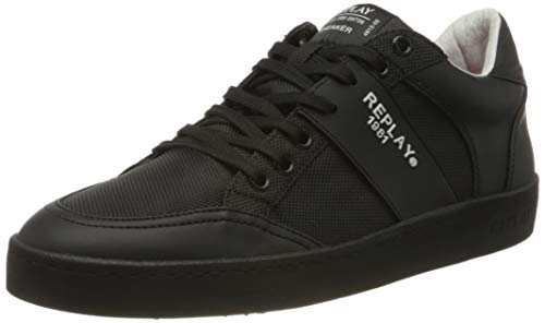 REPLAY Blog-Concorde, Zapatillas para Hombre, Negro (Black 3), 40 EU