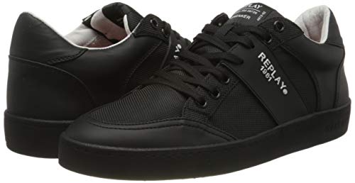 REPLAY Blog-Concorde, Zapatillas para Hombre, Negro (Black 3), 40 EU