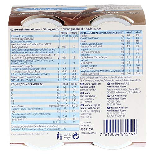 Resource proteína chocolate Nueva Fórmula 4 x 200 ml