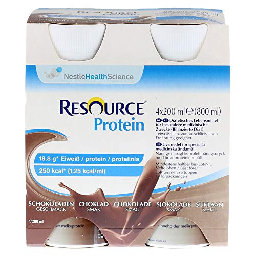 Resource proteína chocolate Nueva Fórmula 4 x 200 ml