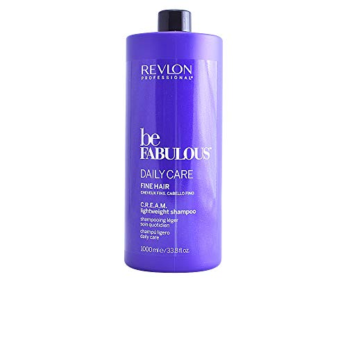 Revlon Be Fabulous Daily Care Fine Hair Cream Shampoo 1000 Ml - 1 Unidad