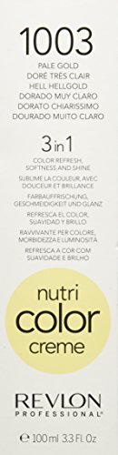 Revlon Nutri Color Cream - Cuidado capilar, color 1003-pale gold, 100 ml