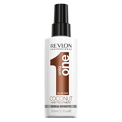 Revlon Professional - UniqOne Coco Champú Acondicionador 300 ml + Tratamiento en Spray para Cabello 150 ml