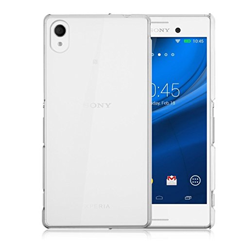 REY Funda Carcasa Gel Transparente para Sony Xperia M4 Aqua, Ultra Fina 0,33mm, Silicona TPU de Alta Resistencia y Flexibilidad