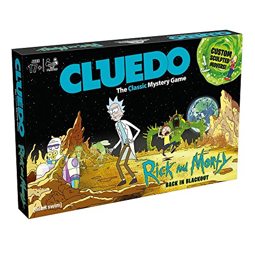 Rick And Morty Cluedo Board Game