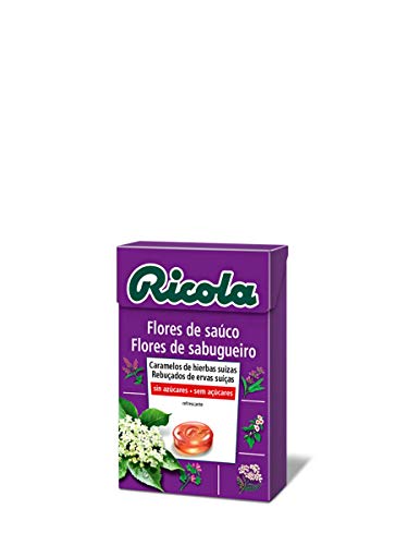 RICOLA - CARAM. FLOR SAUCO S/A 50GR R