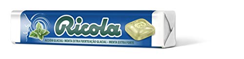 Ricola caramelos - stick 32g, sabor menta fuerte
