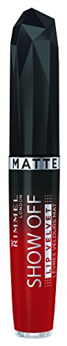 Rimmel Apocalips Matte Lipstick Velvet, Burning Lava, 0.18 Fluid Ounce by Rimmel