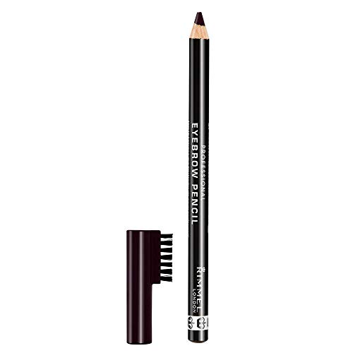 Rimmel London Lápiz Cejas, 1,4 g, Negro/Marrón