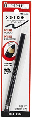 RIMMEL LONDON Soft Kohl Kajal Eye Liner Pencil - Jet Black by Rimmel