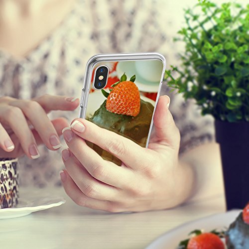 Ringke Funda Apple iPhone X [Fusion Mirror] Protector de Espejo Lujoso y Radiante Carcasa Protectora Fina y Elegante para Apple iPhone 10 - Oro Real Royal Gold