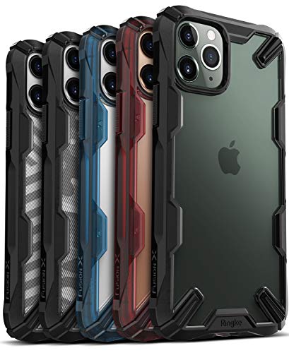 Ringke Fusion-X Diseñado para Funda Apple iPhone 11 Pro MAX, Transparente al Dorso Carcasa iPhone 11 Pro MAX 6.5" Protección Resistente Impactos TPU + PC Funda para iPhone 11 Pro MAX 2019 - Black