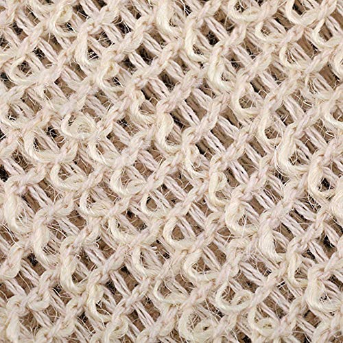 Rmeet Bolsas de Jabón,5 Pack Bolsa de Jabón de Sisal Natural Store Red de Jabón para Desechar y Ahorrar Jabones Baño de Lavado 14.5 * 9CM