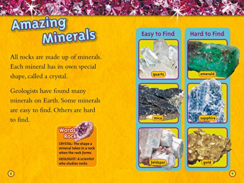 Rocks and Minerals: Level 3 (National Geographic Readers)